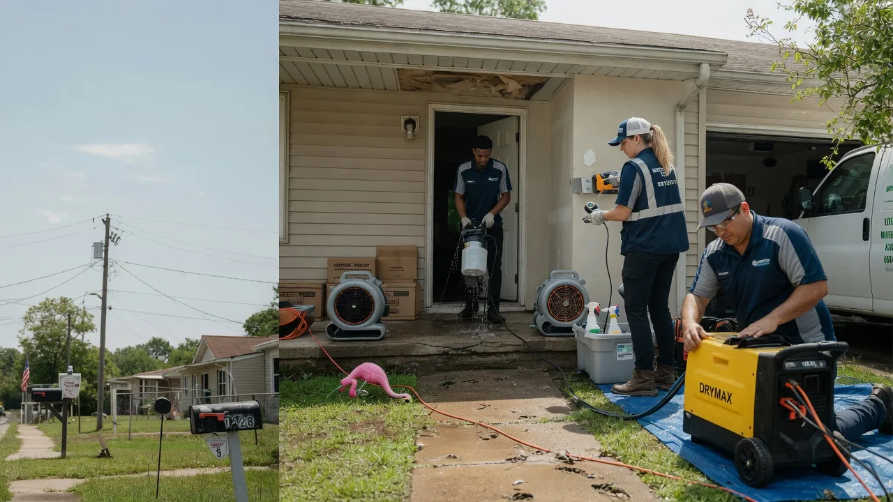 Storm Damage Water Removal in Weeping Water, NE near me